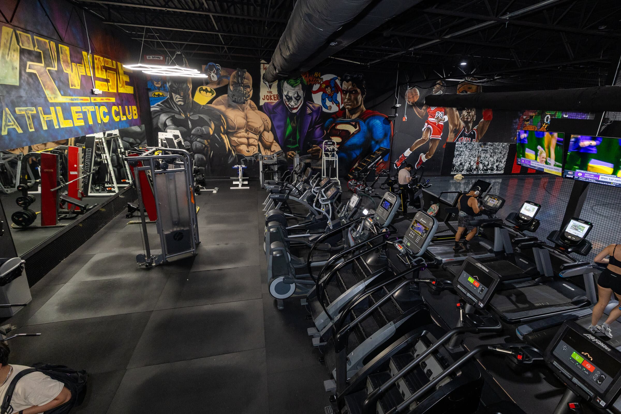 Inside Ryse Athletic Club