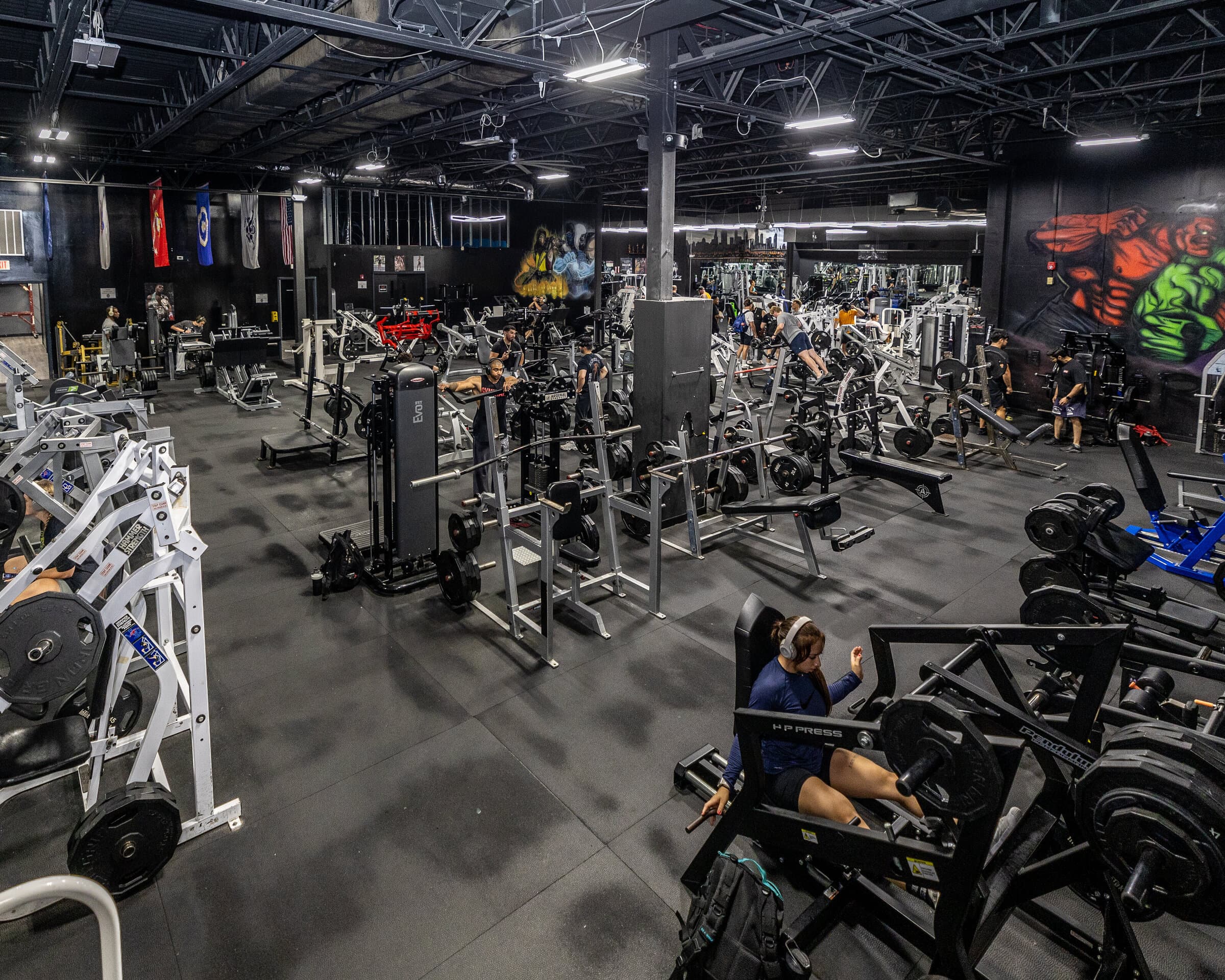 Inside Ryse Athletic Club
