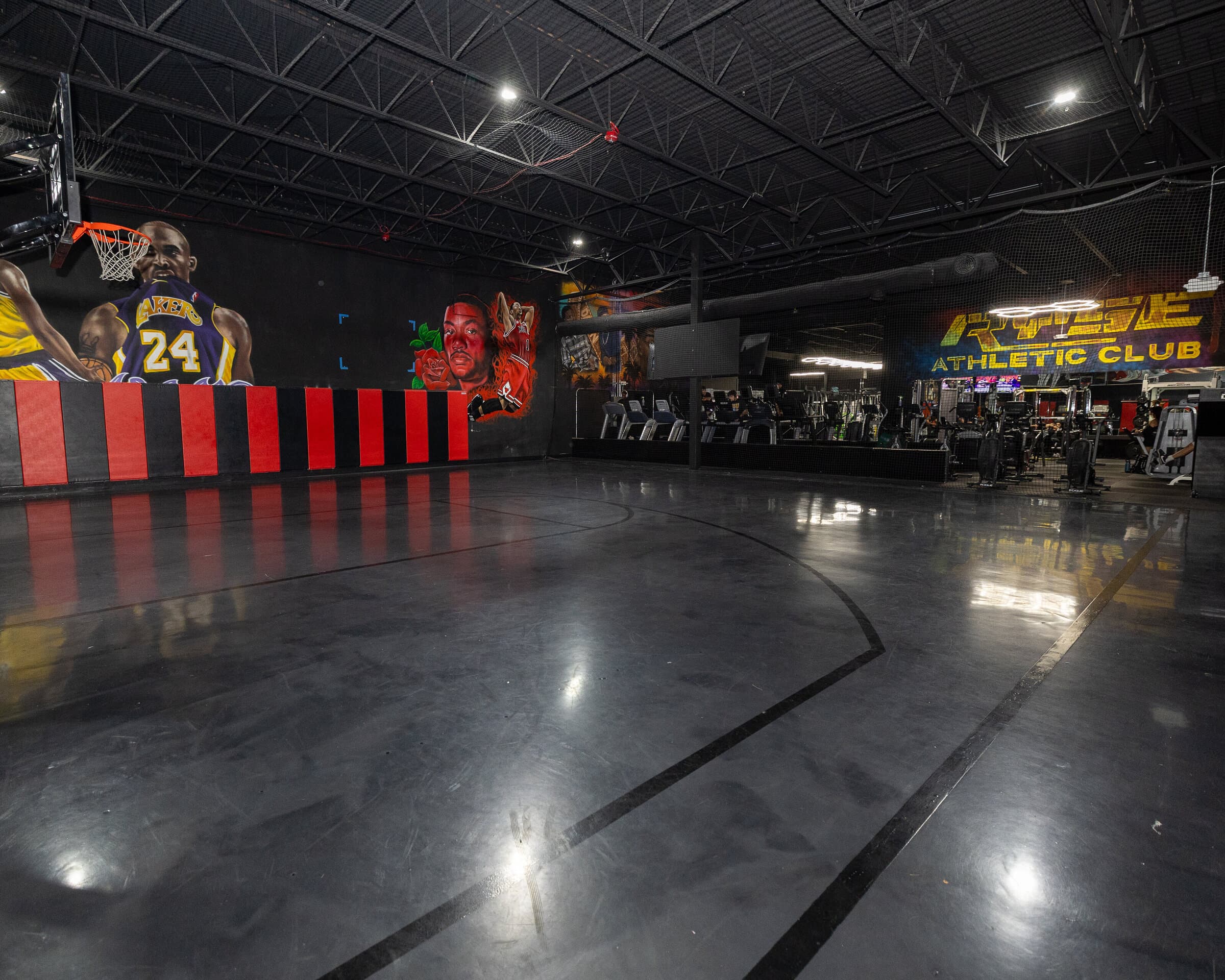 Inside Ryse Athletic Club